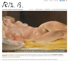 Homepage Association Théophile-Rodolphe Bosshard