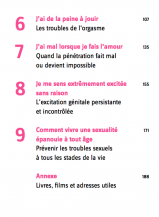 sommaire livre sexualité féminine